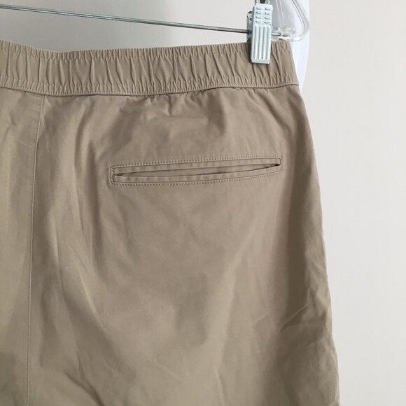 THEORY Beige MAYER Drawstring Waistband Slub Poplin Chinos Pant - Picture 10 of 10